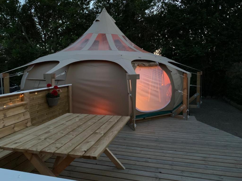 Romantic Luxus Glamping 1 Idestrup Exterior foto