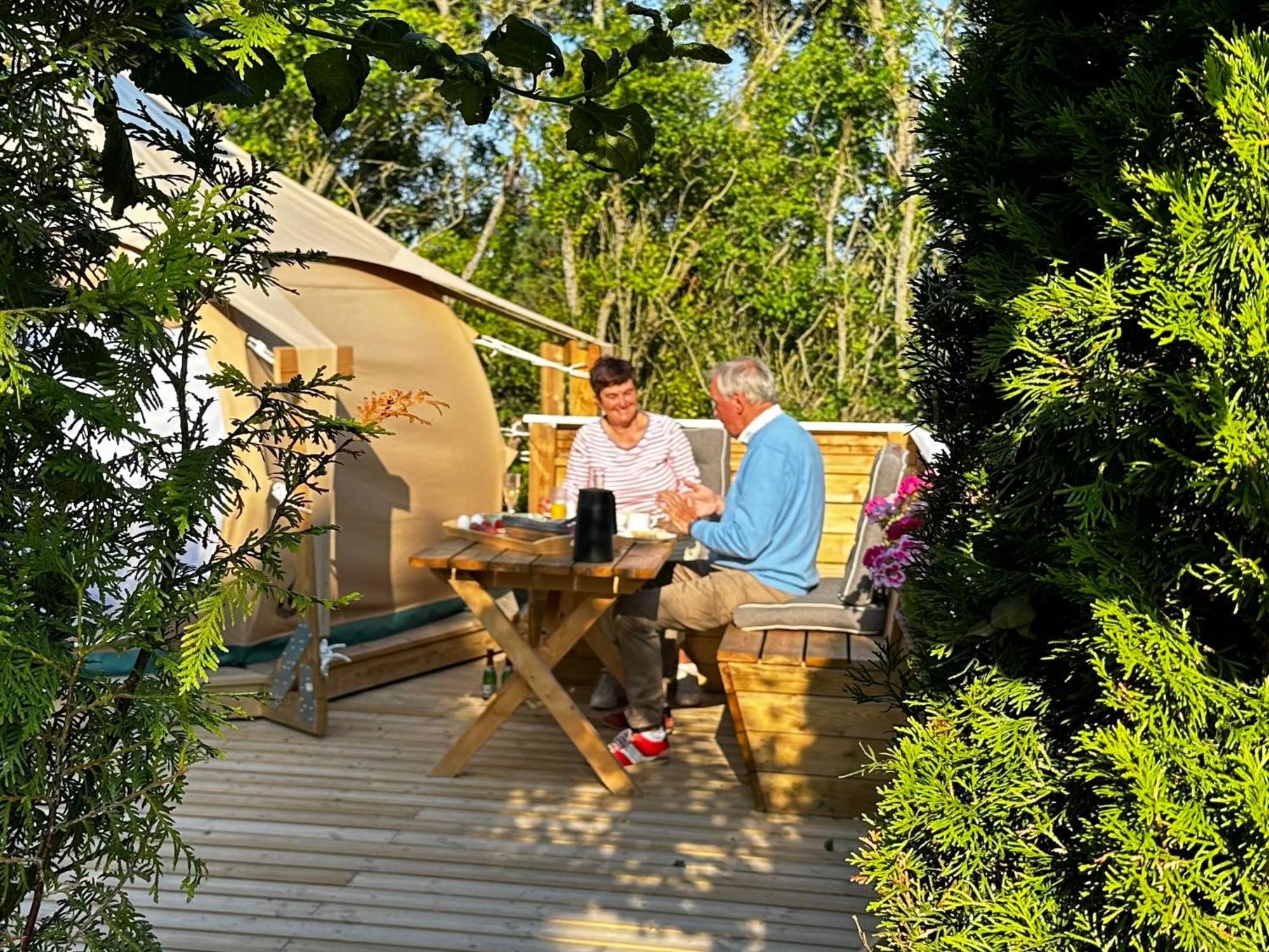 Romantic Luxus Glamping 1 Idestrup Exterior foto